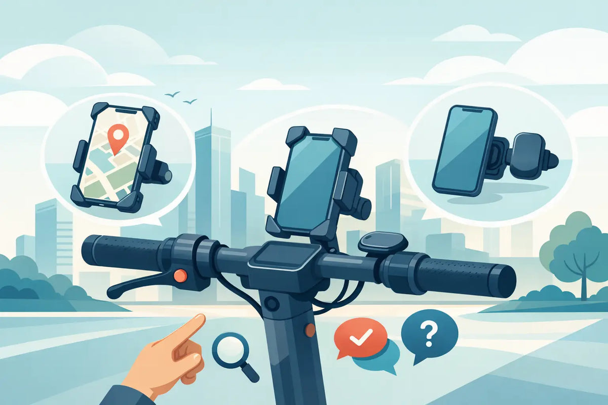 How to Choose a Phone Mount for E Scooter