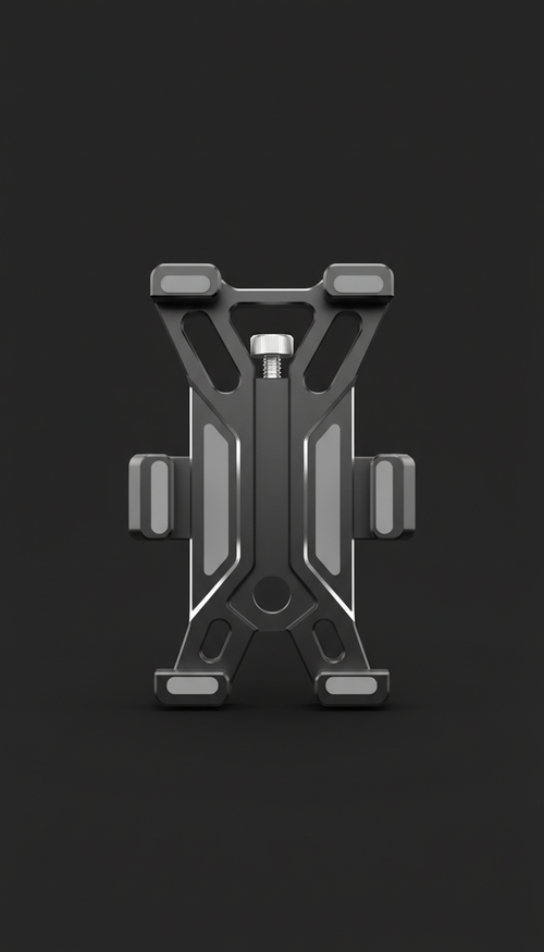 Obsidian aluminum phone mount
