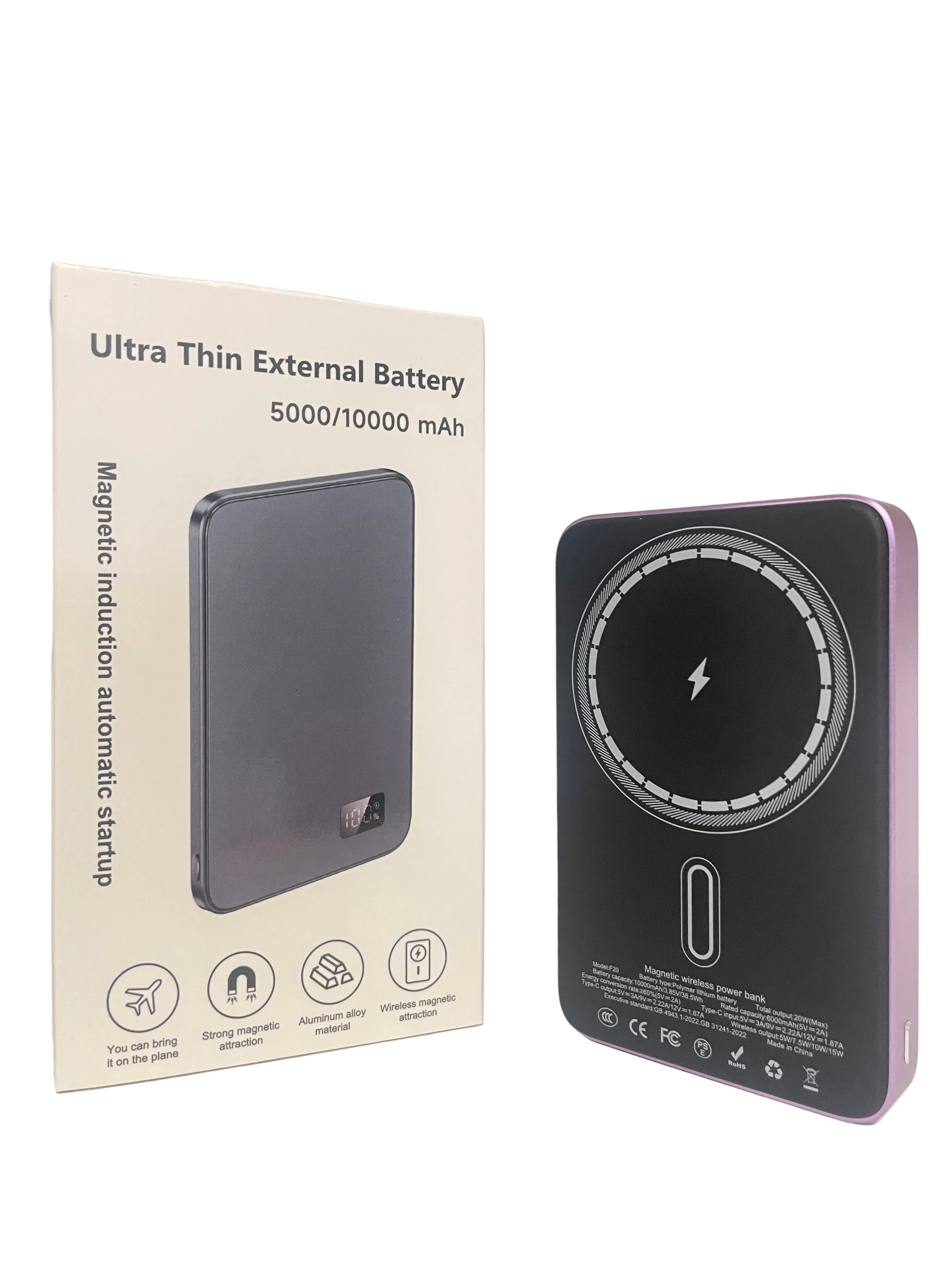 Qentrova Purple Wireless Charger