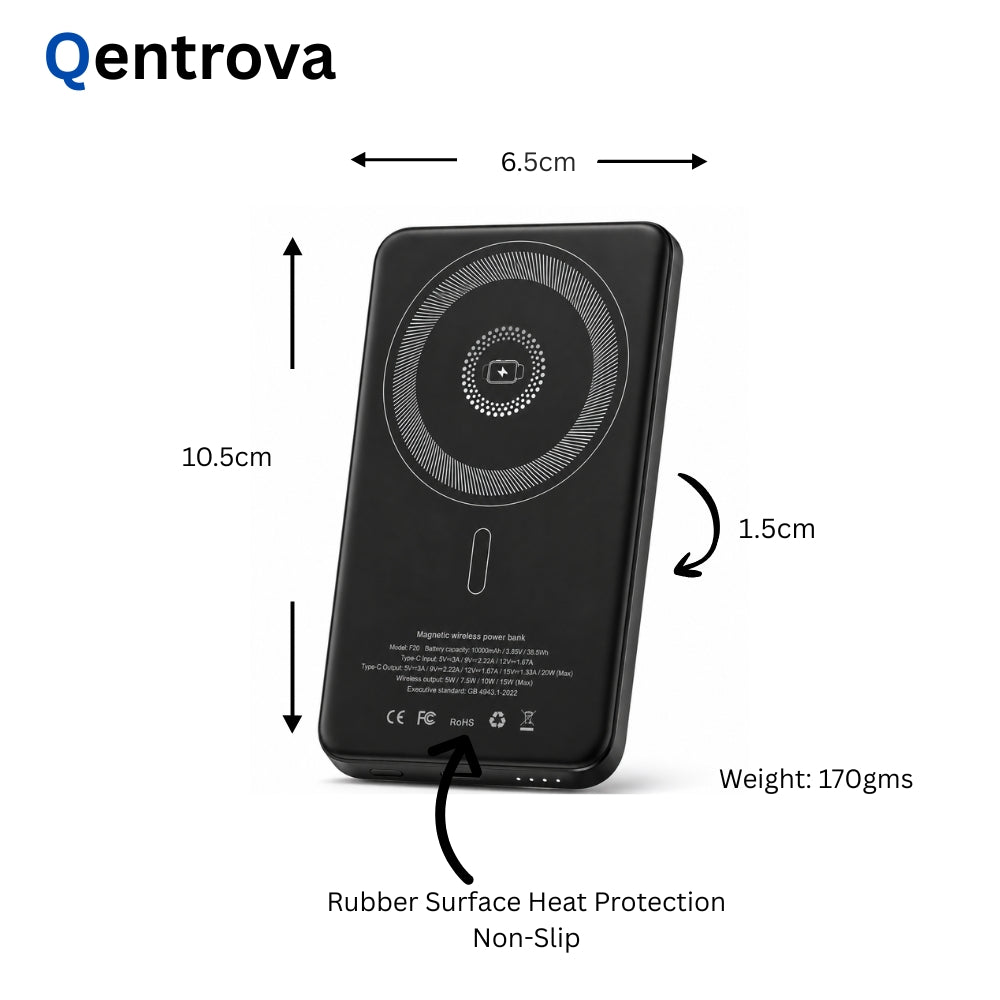 Wireless Phone Charger Battery Bank