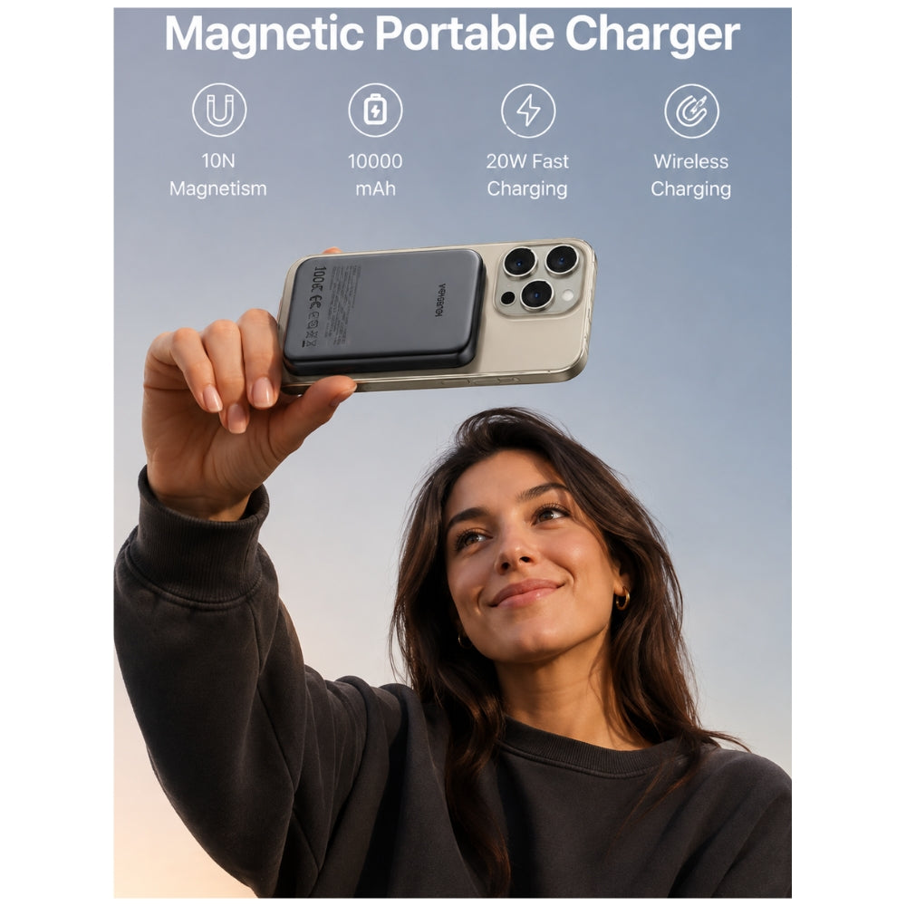 Wireless Phone Charger Battery Bank