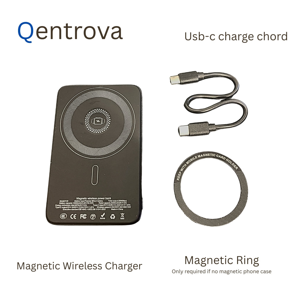 Wireless Phone Charger Battery Bank
